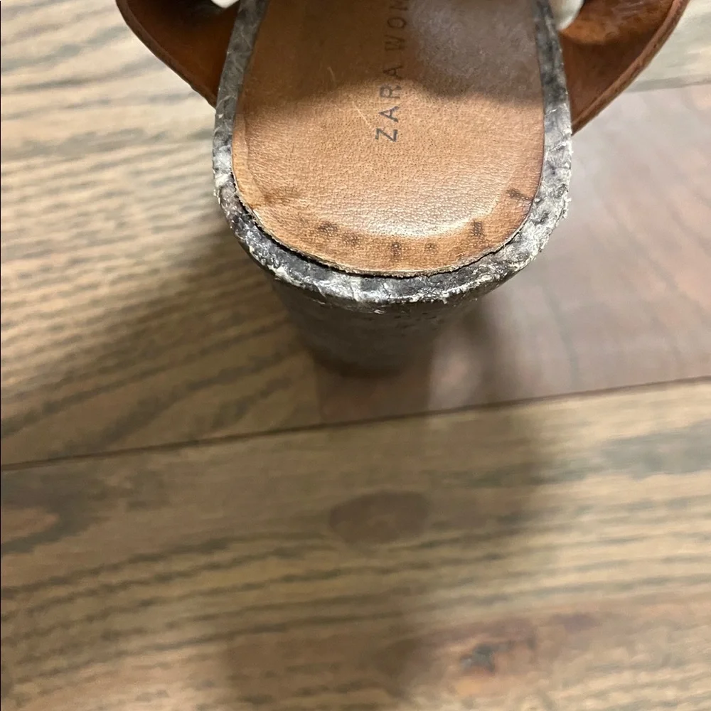 Zara wedges fair condition size 37